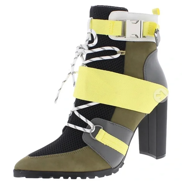 New Steve Madden Illusions Mesh Booties Ankle Booties Size 7 - Picture 15 of 15